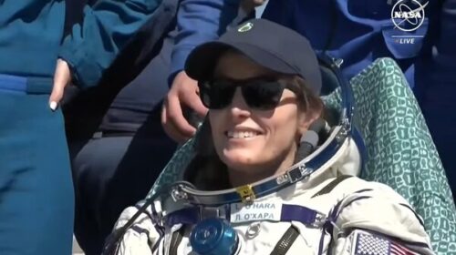 NASA Astronaut Loral O'Hara, Crewmates Return from Space Station