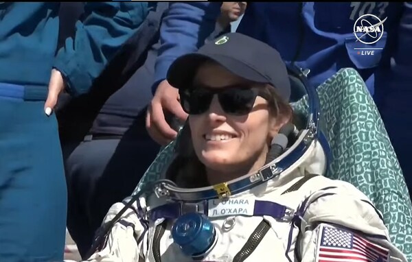 NASA Astronaut Loral O'Hara, Crewmates Return from Space Station